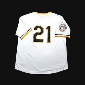 MLB Pittsburgh Pirates City Connect (Roberto Clemente) Men's Replica Baseball  Jersey.