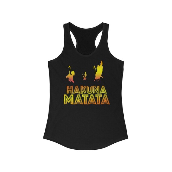 Disney Womens Lion King Hakuna Print Ideal Racerback Graphic Party Cloud Mountain Outdoor Gazebo 12x12 Ft Patio Gazebo