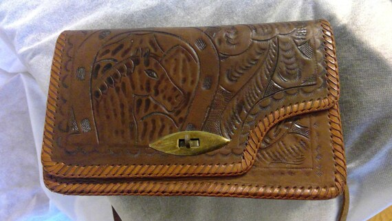 mexican leather purse