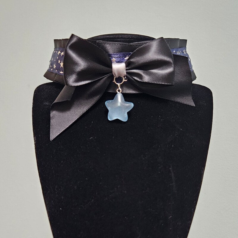Kitten Collection Checker Print Choker main image 1