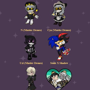Multi-Fandom Keychains