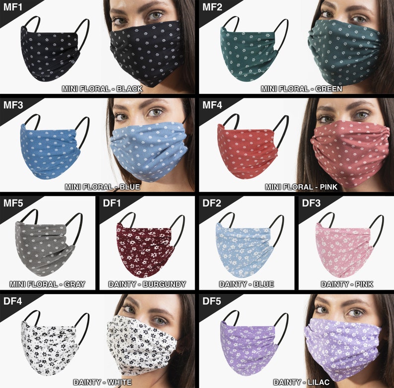 Most Comfortable Face Mask L Unique Design Colorful Masks Etsy