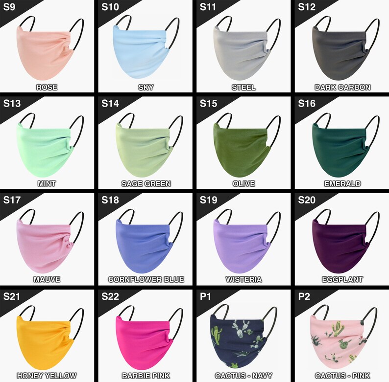 Most Comfortable Face Mask L Unique Design Colorful Masks Etsy