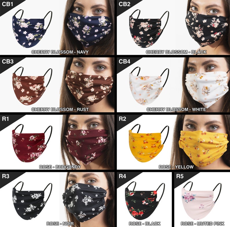 Most Comfortable Face Mask L Unique Design Colorful Masks Etsy