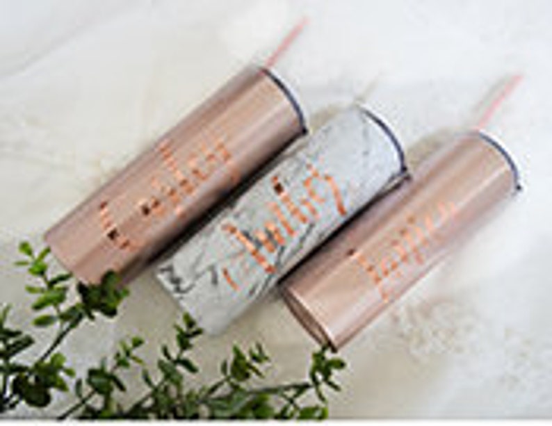 Bridesmaid Gift Custom Tumbler Tumbler with straw Bridesmaid Tumbler Bridal Party Gift Party Favor Bride cup Stainless Steel Tumbler