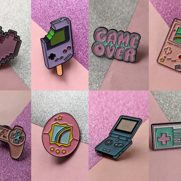 Nintendo Enamel Pin Etsy