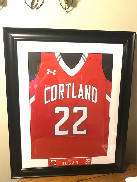 custom jersey framing