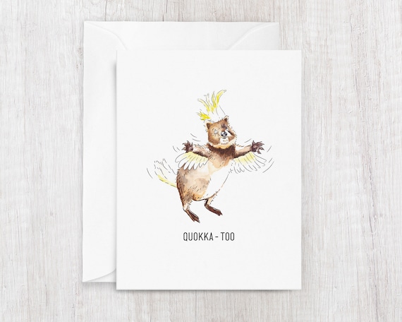 Quokka T-Shirt | Funny Australian Quokka With Baby Quokka T-Shirt | Funny Australian Quokka With Baby