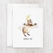 Quokka-too illustrated greeting card | Quokka animal | Funny Aussie pun card | Australian birthday card, Baby Shower card, Kids birthday
