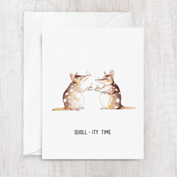 Animal Pun Card - Etsy