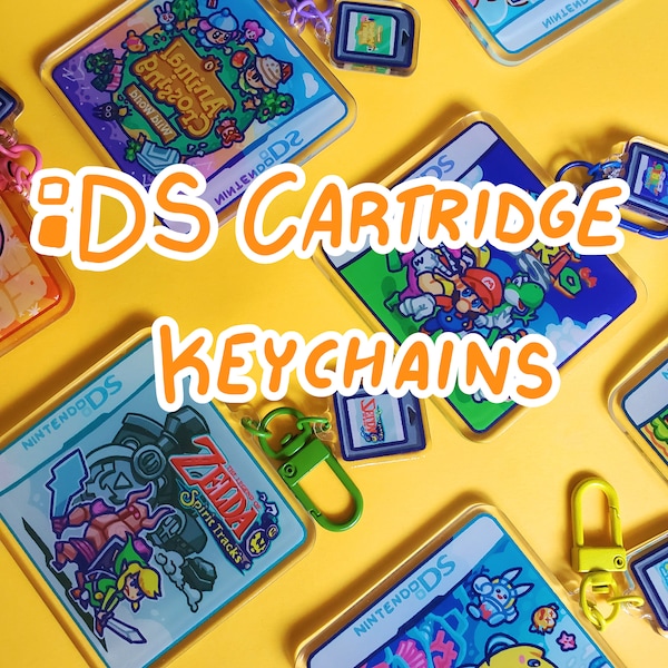 DS Cartridge Keychain