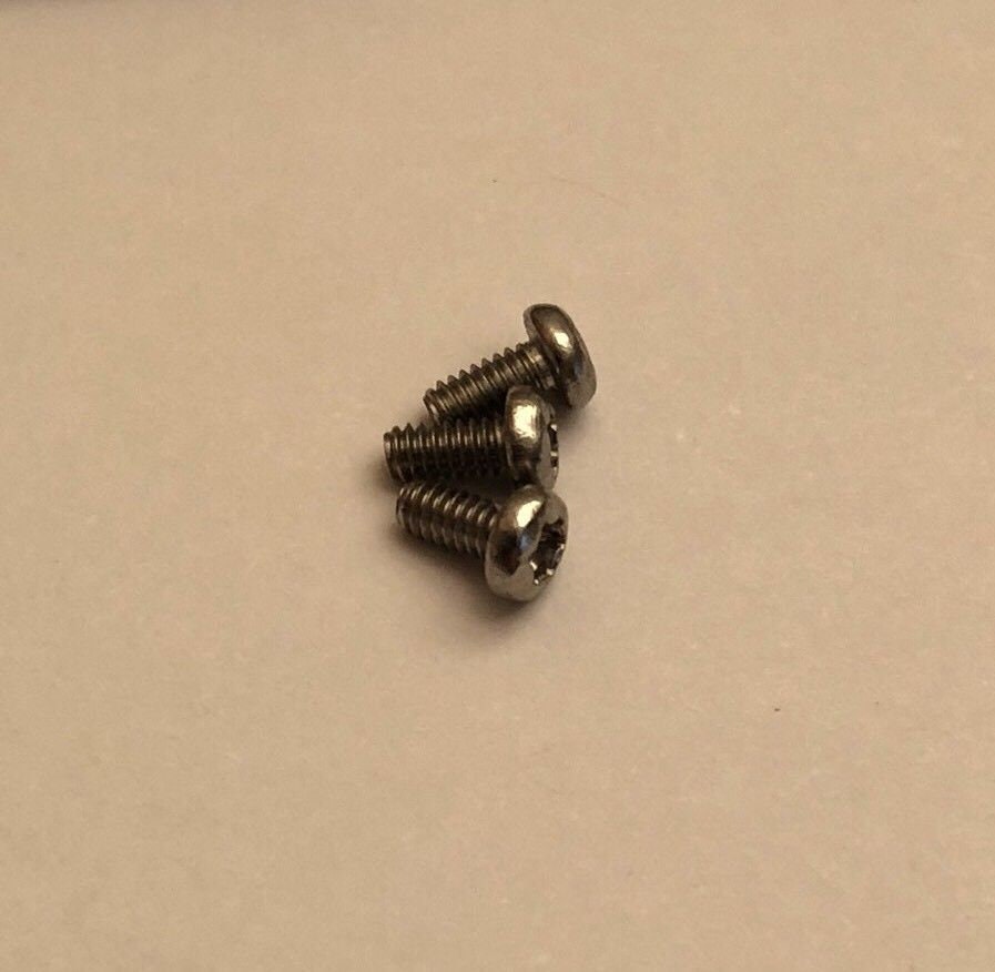 Replacement Torx Screws For Spyderco Delica 4 FRN Pocket Clip