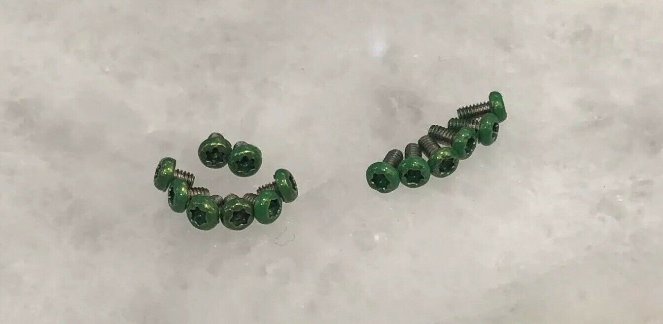 Green Torx Screw Set For Benchmade Full Size OTF Infidel 3300 - Set of 14pcs