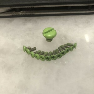 Zombie Green Screw Set For Emerson Folder CQC-7 CQC-8 CQC-15 Knife Set Of 13pcs