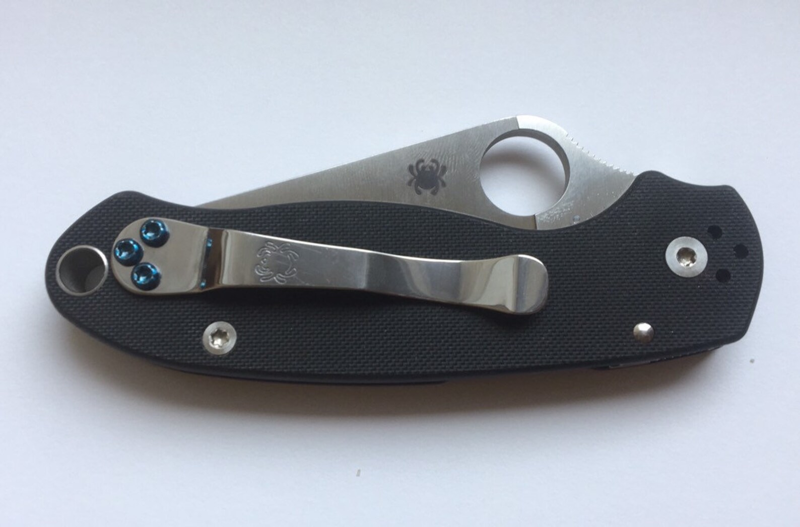 Blue Replacement Screws for Spyderco Para 3 Folding Knife Set Etsy