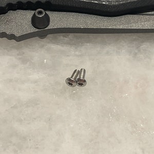 Stainless Torx Screws For Benchmade Mini Adamas A273 Knife Pocket Clip - 2pcs