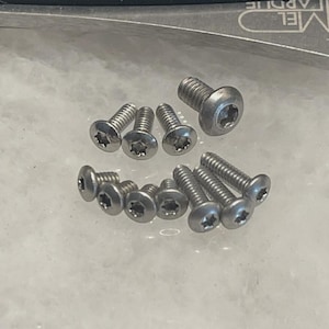 Edelstahl Torx-Schrauben für Benchmade Mini Griptilian 555 556 557 Messer mit Nylongriff
