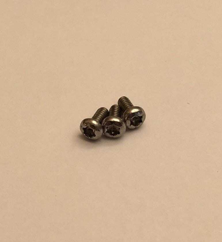 GOLD Titanium Pocket Clip Screws Fits Spyderco Salt 2 Models