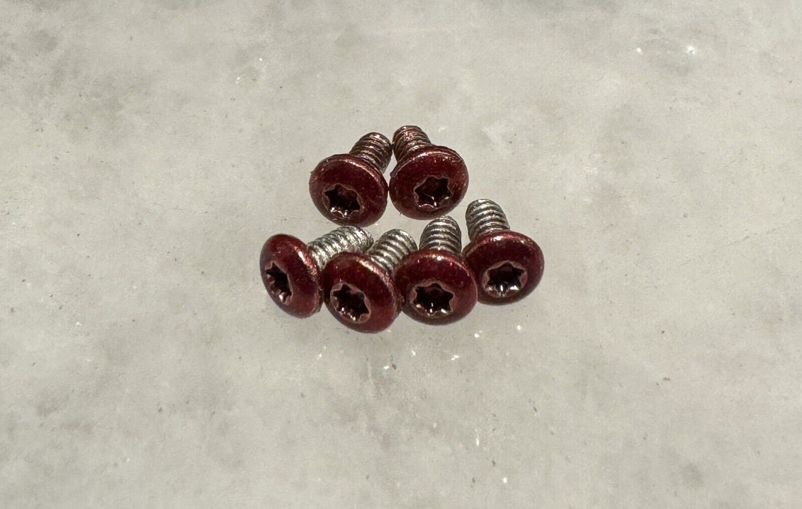 Red Torx Fasteners Red Stainless Torx Screws for Benchmade Shootout 5370 Knife Handle ...
