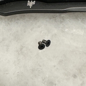 May include: Two black screws with a star-shaped head.