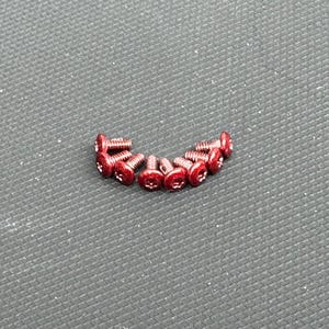 Red Stainless Steel T6 Torx Screws For Kershaw Lucha Balisong 5150 Knife Handle 8pcs