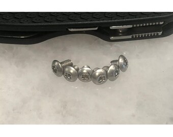 Juego de tornillos Torx de acero inoxidable para Spyderco Sage 1, Sage 2, Sage 5, FRN LW (6 piezas)