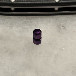 Translucent Purple Stainless Steel Thumb Stud For Ontario Rat 1 and Rat 2 Knife