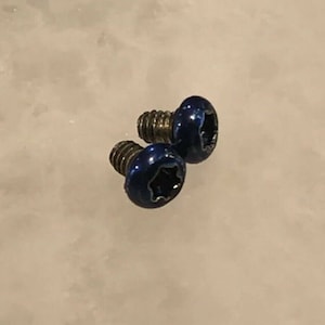 Blue Pocket Clip Torx Screws For All Kershaw Launch Knife Models (Set Of 2pcs)