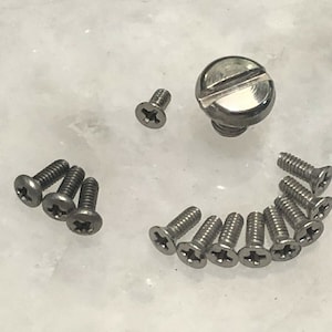 Stainless Steel Screw Set For Emerson Folder Knife CQC-7 CQC-8 Set of 13pcs