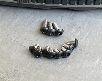 Black Stainless Steel Screw Set For Benchmade Mini Barrage 585 Nylon Handle Knife