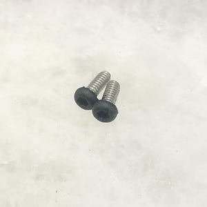 Matte Black Stainless Steel T6 Torx Screws For Olight Arkfeld PRO Arkfeld UV Flashlight Pocket Clip