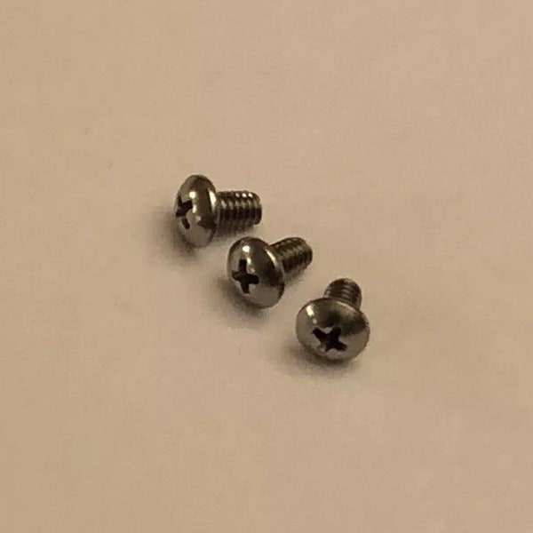 Pocket Clip Screws For Spyderco Stainless Steel Delica ll Early AUS-6 Model