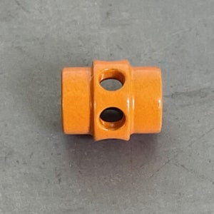Flat Orange Stainless Lanyard Tube For Spyderco Paramilitary 2 Para 3 G10 Knife
