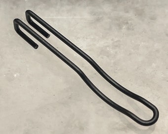 Super Matte Black Wire Clip For Spyderco Para 3 FRN Sage 5 LW SpydieChef Knife