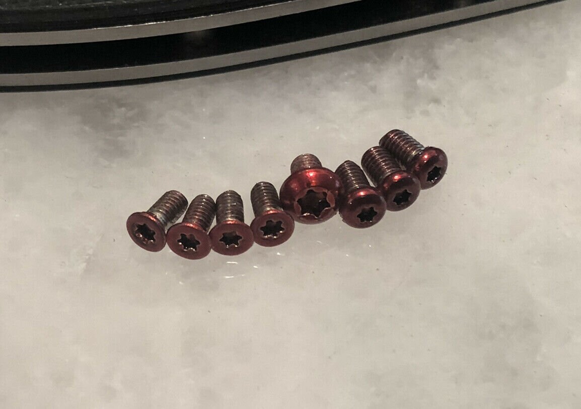 Red Torx Fasteners Translucent Red Torx Screws Set for Spyderco Ambitious & - Etsy