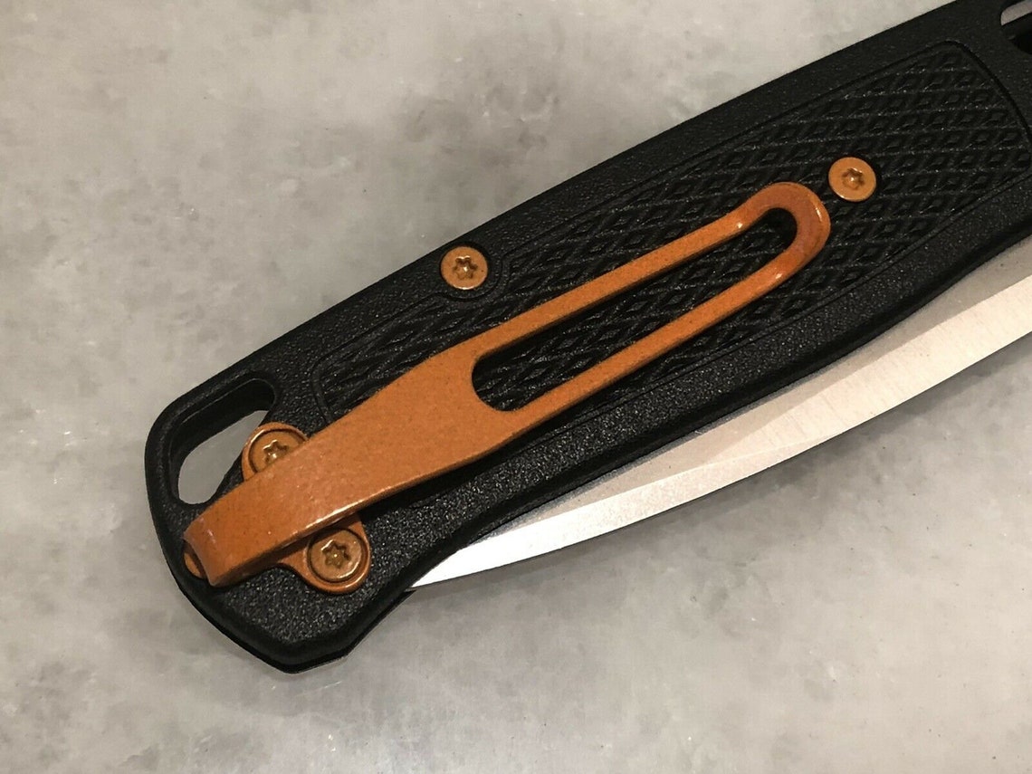 Orange Titanium Clip & Screws Set for Benchmade Bugout 535BK Etsy
