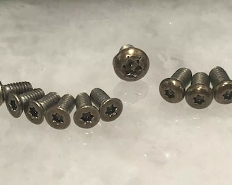 Gold Bronze Torx Screws Set For Spyderco Tenacious Resilience Pocket Knife 10pcs