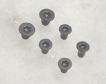 Black Stainless Torx Screws for Spyderco Manix 2 XL Knife