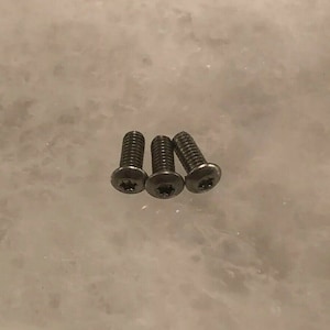 Pocket Clip Torx Screws For Cold Steel Recon 1 Knife - Set of 3 - T6 Torx