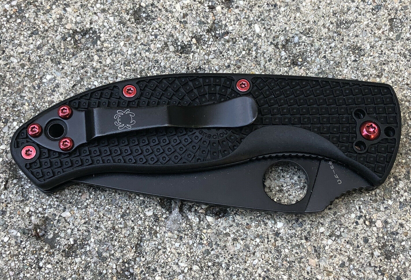 Red Torx Fasteners Red Torx Screws Set for Spyderco Tenacious Resilience Pocket Knife ...