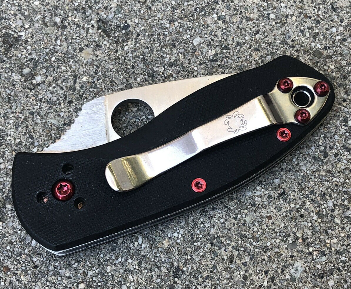 Red Torx Fasteners Translucent Red Torx Screws Set for Spyderco Ambitious & - Etsy