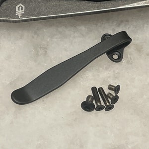 Titanium Deep Pocket Clip W/Edelstahl Torx Schrauben für Gerber Fastball 5Stk