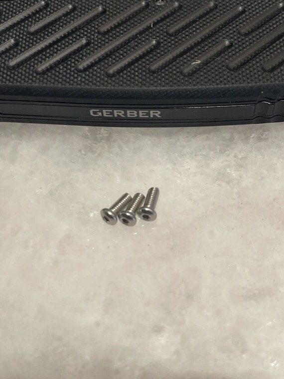断捨離中　70s spruce サムズアップt Stainless Steel T6 Torx Screws for Gerber 06 F.A.S.T Knife Pocket