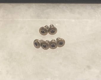 Golden Bronze Stainless T6 Torx Screws For Kershaw 9000 Livewire Knife Scale & Clip