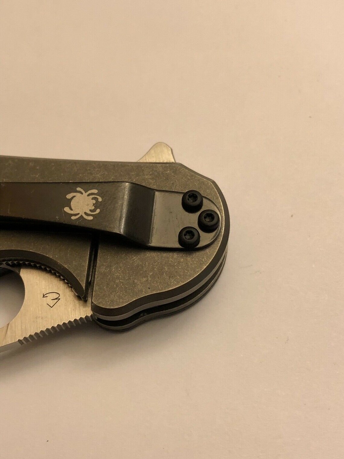 Black Replacement Pocket Clip Torx Screws For Spyderco Domino Etsy