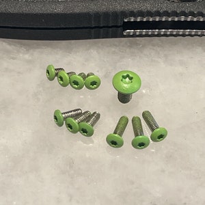 Zombie Grün Rostfreie Schrauben Für Benchmade Mini Griptilian 555 556 557 Messer