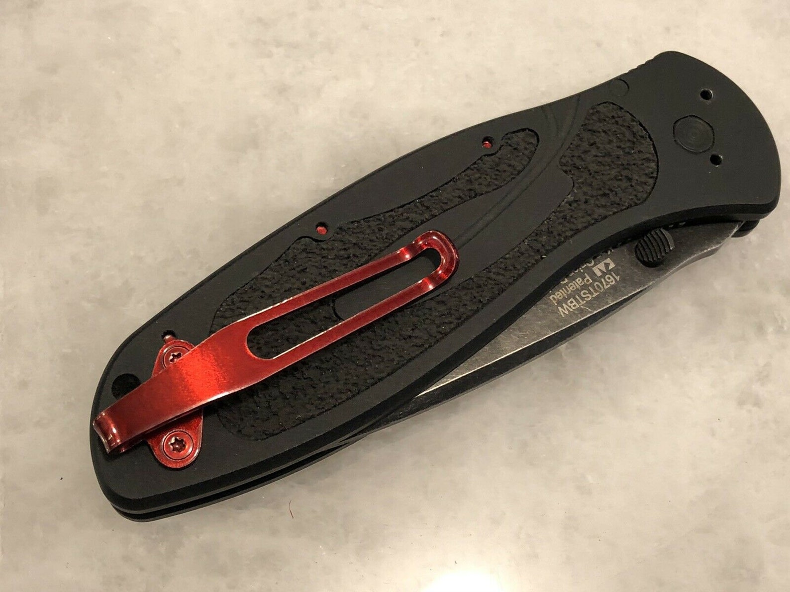 Red Titanium Deep Carry Pocket Clip & Screw Set for Kershaw Etsy