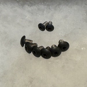Black Stainless T6 Torx Screw For Zero Tolerance ZT0770 Knife Scale/Pocket Clip
