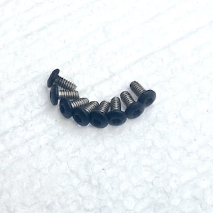 Black Stainless Steel T6 Torx Screws For Kershaw Lucha Balisong 5150 Knife Handle 8pcs
