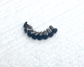 Black Stainless Steel T6 Torx Screws For Kershaw Lucha Balisong 5150 Knife Handle 8pcs